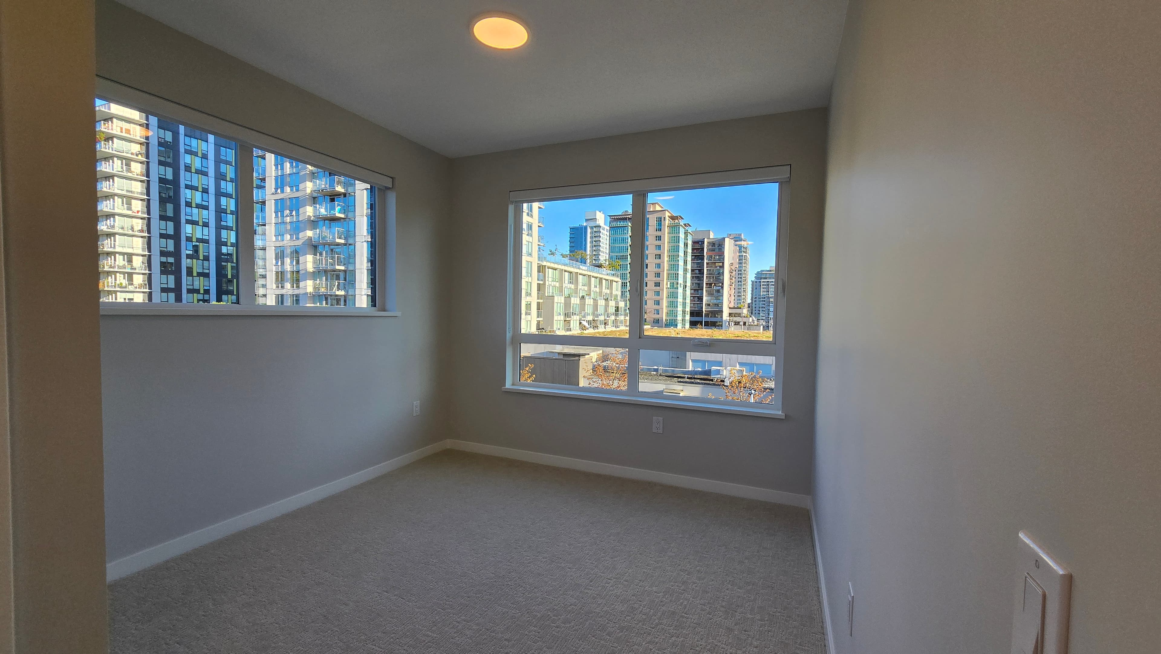 Bedroom — before virtual staging